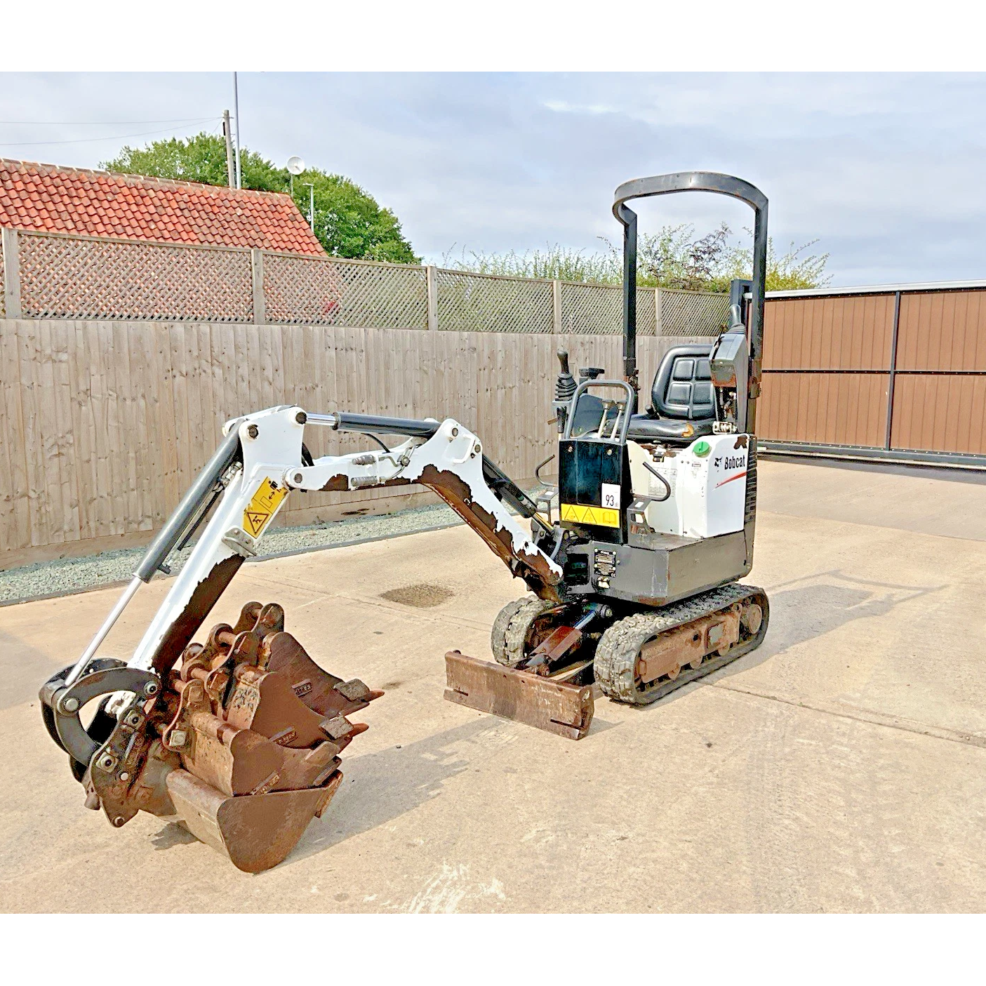 2019 BOBCAT E10Z 1 TON MICRO MINI DIGGER